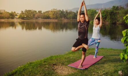 How does yoga help maintain a healthy lifestyle