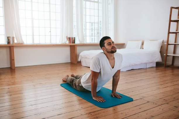 What is the four stages of yoga as a beginner